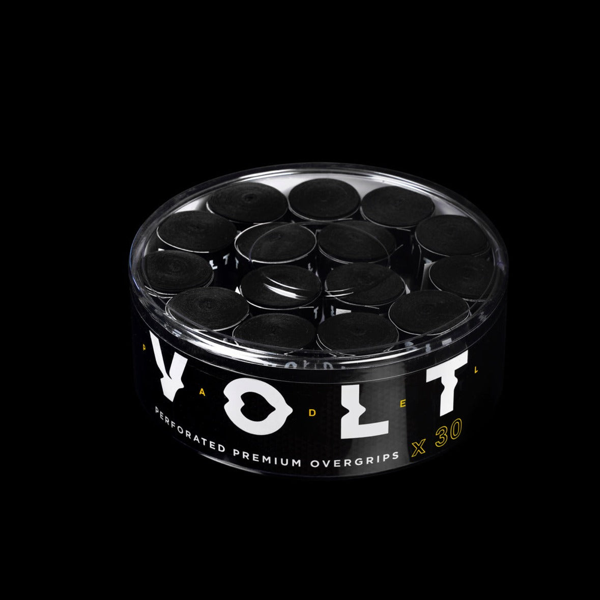 BLACK PERFORATED OVERGRIPS