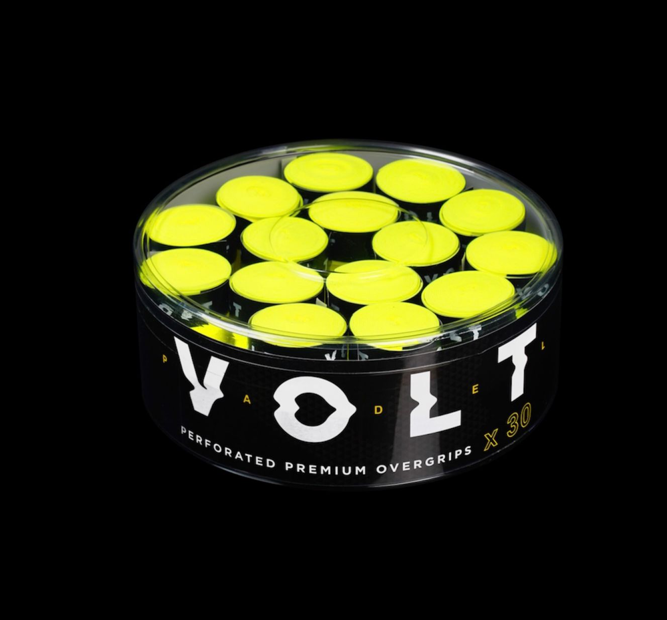 YELLOW PERFORATED OVERGRIPS