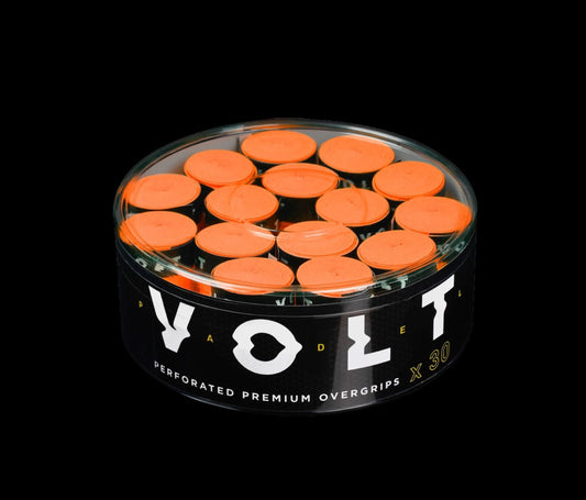 ORANGE PERFORATED OVERGRIPS
