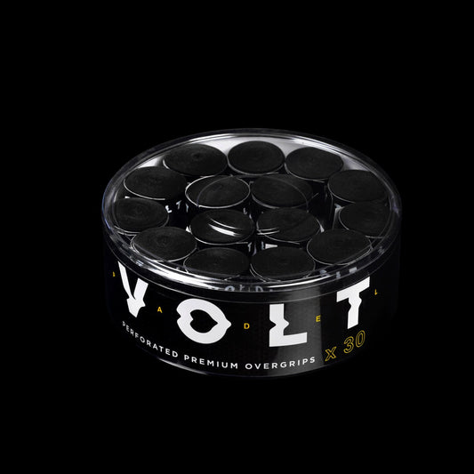 BLACK PERFORATED OVERGRIPS
